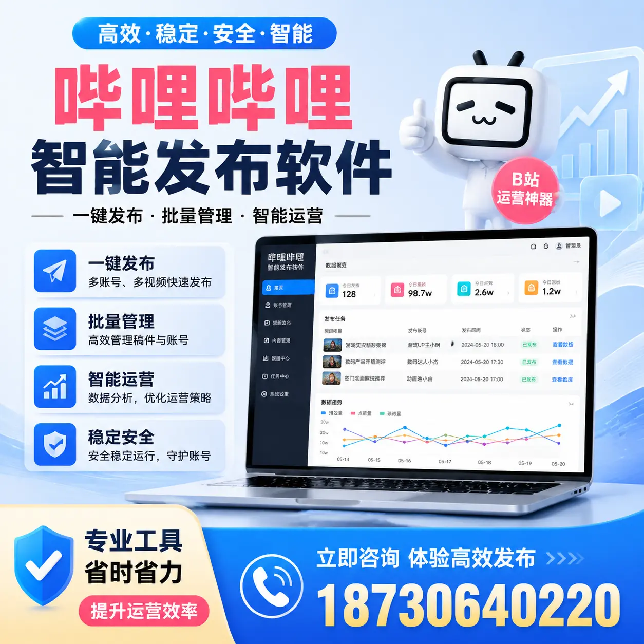 解密哔哩哔哩智能发布软件:功能与优势分析在 凉山